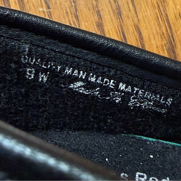 Easy Works By Easy Street Black Comfort Work Shoes 9 Wide - Picture 7 of 8